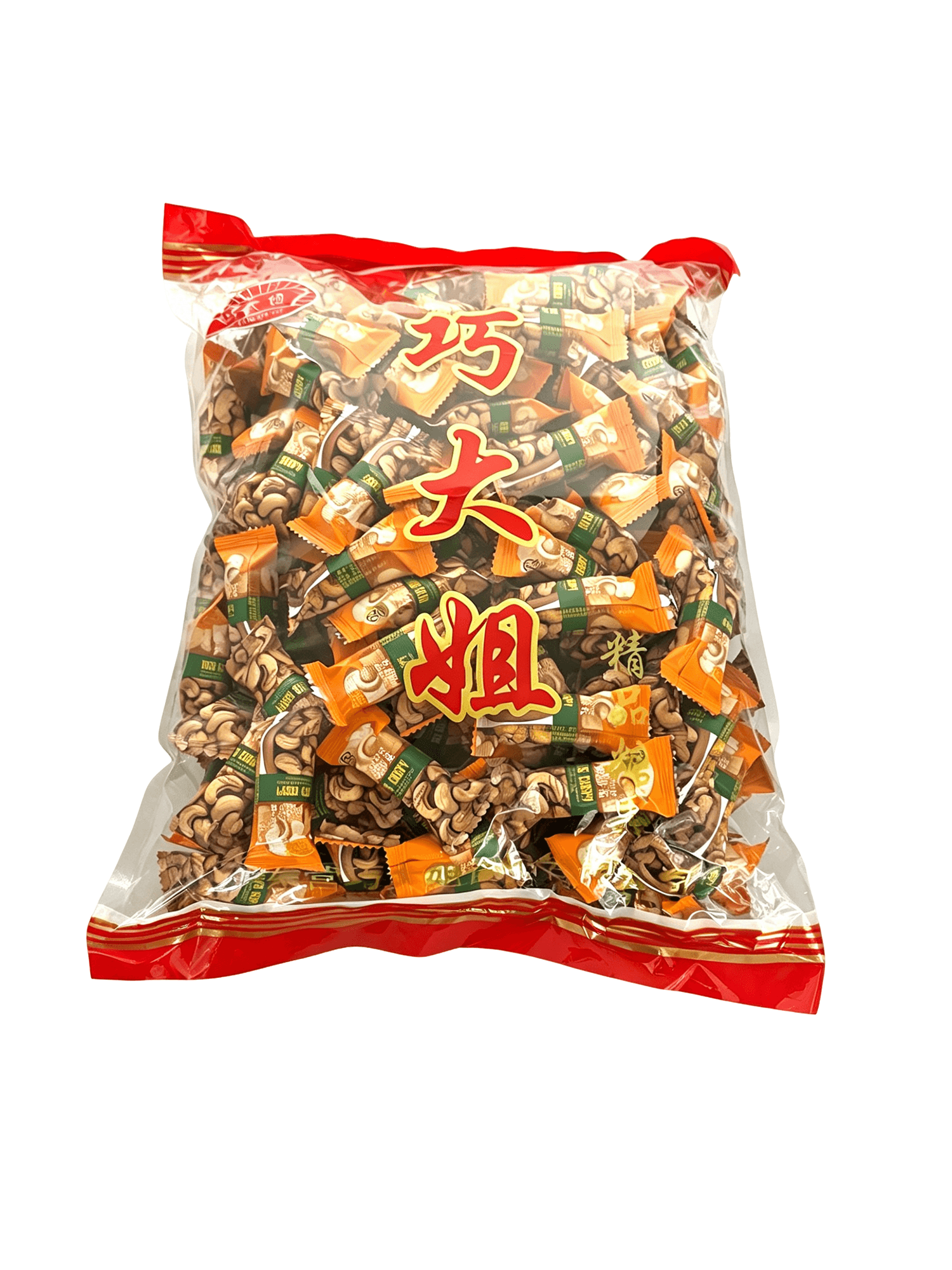 Конфеты халва романтика с кешью «Цяо Дадзе» 2.5 kg 巧大姐罗曼蒂克 - 腰果 001401-1