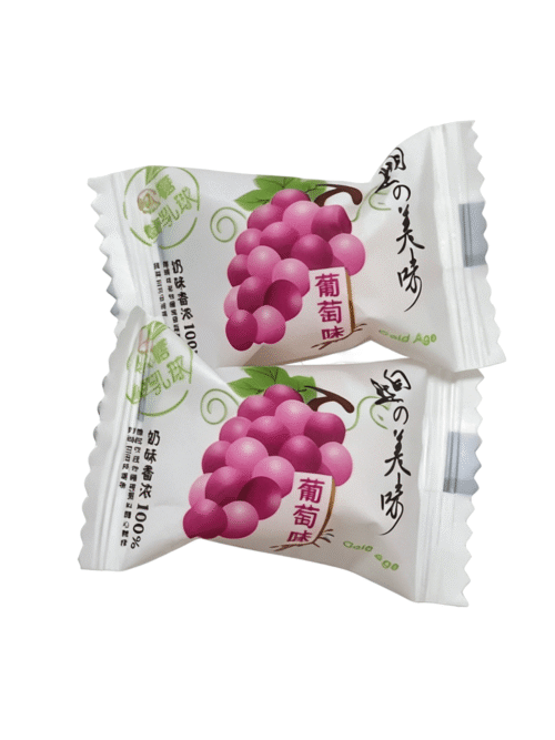 Конфеты молочные шарики со вкусом винограда «Мэй Хэ Яо» 2.5 kg 美荷瑶美味鲜乳球 葡萄 002301-5