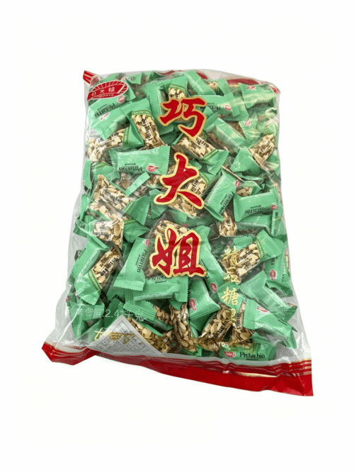 Конфеты халва фисташковая «Цяо Дадзе» 2.5 kg 巧大姐如期相见酥（开心果）016013-1