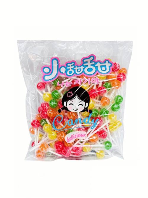 Конфеты карамельные мини чупа чупс "Тянлаота" 500 g 田老大 - 小甜甜【水晶】830313-1