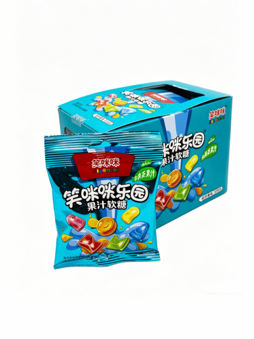 Конфеты мармеладные со смешанными фруктовыми вкусами «Сяо Мими» 22 g 笑眯眯缤纷果味软糖 206244