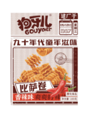 Чипсы пицца острого вкуса «Gouya» 188g 狗牙比萨卷香辣味 995749