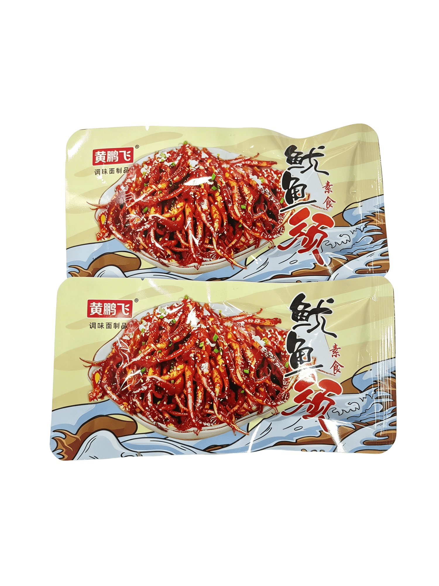 Соевое мясо "Хуан Пэнфэй"20g (黄鹏飞鱿鱼须) 320337