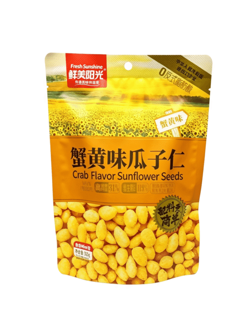 Семечки со вкусом краба «Сянь Мэй Ши Гуан» 75g 鲜美时光 - 蟹黄味瓜子仁 200157