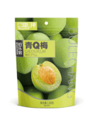 Сухофрукты зелёная мягкая слива «Болэчан» 130g 伯乐尝青 Q 梅 752045