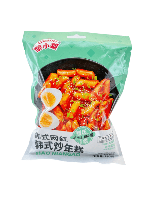 Ттокпокки сырный вкус «Лисяоли» 280g 黎小黎芝士韩式炒年糕 024613